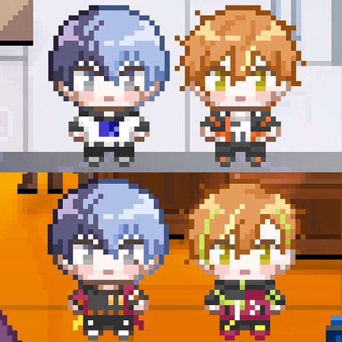 【よるさき専用アバター】青柳冬弥・東雲彰人【衣装各2種】