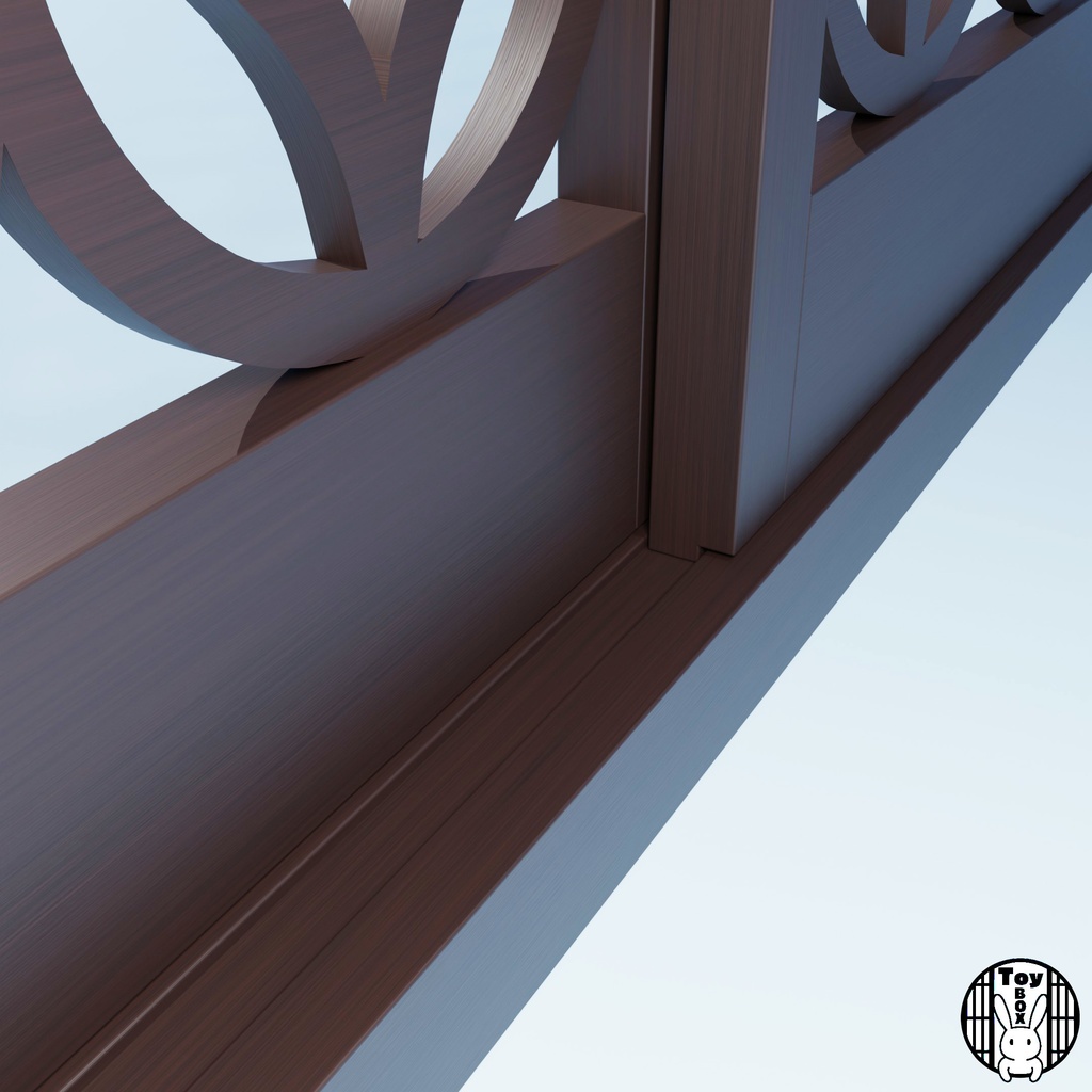 格子戸・七宝繋ぎ