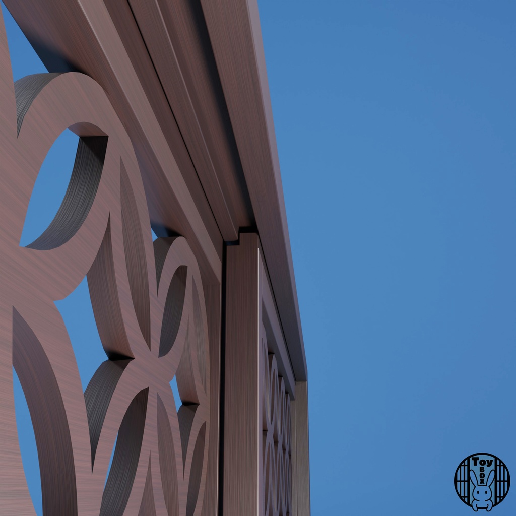 格子戸・七宝繋ぎ