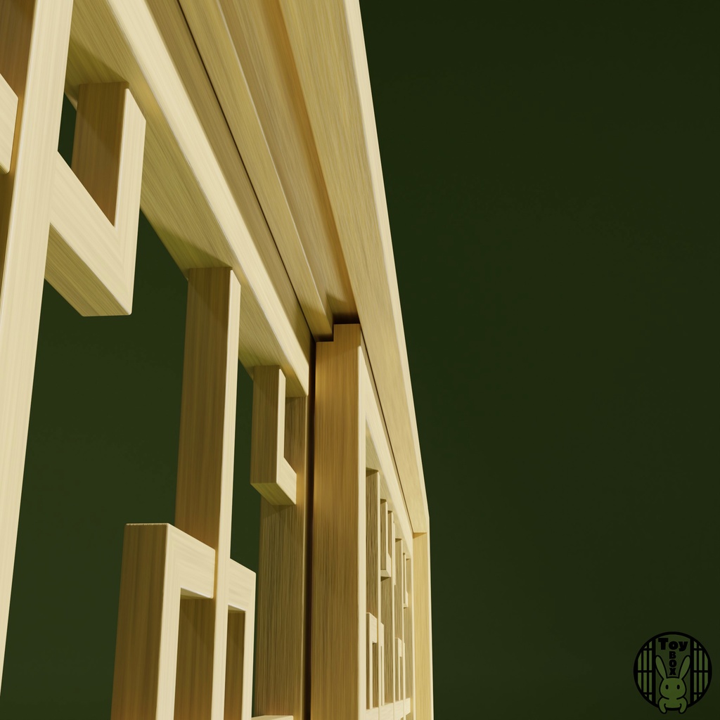 格子戸・田の字組