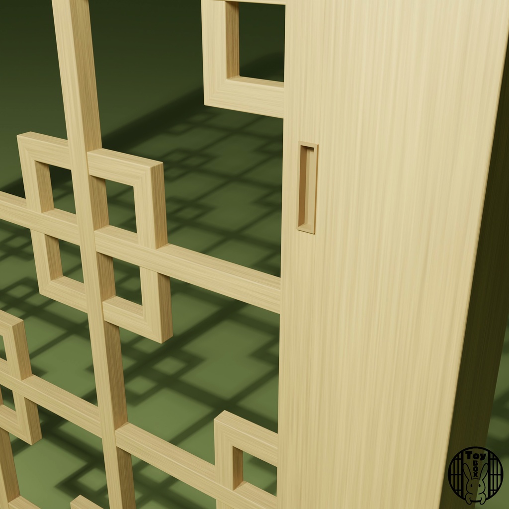 格子戸・田の字組