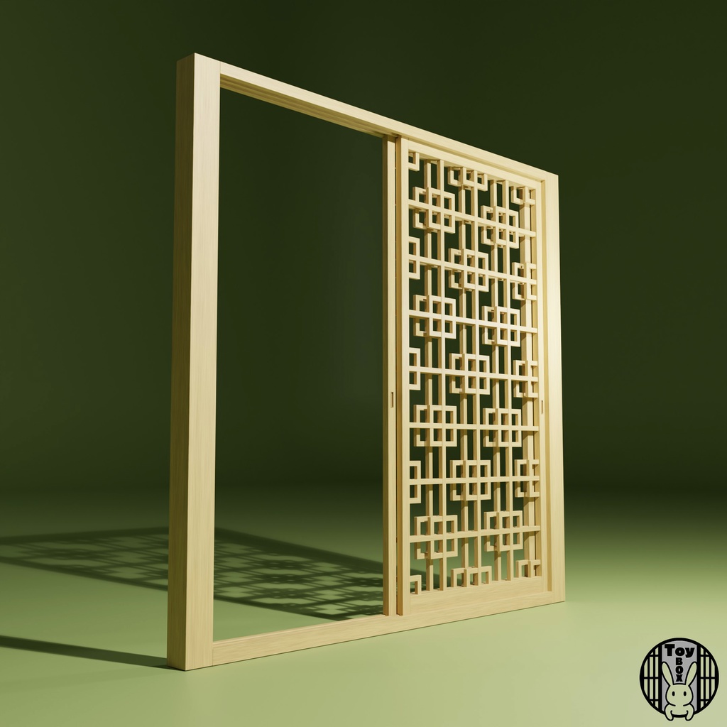 格子戸・田の字組