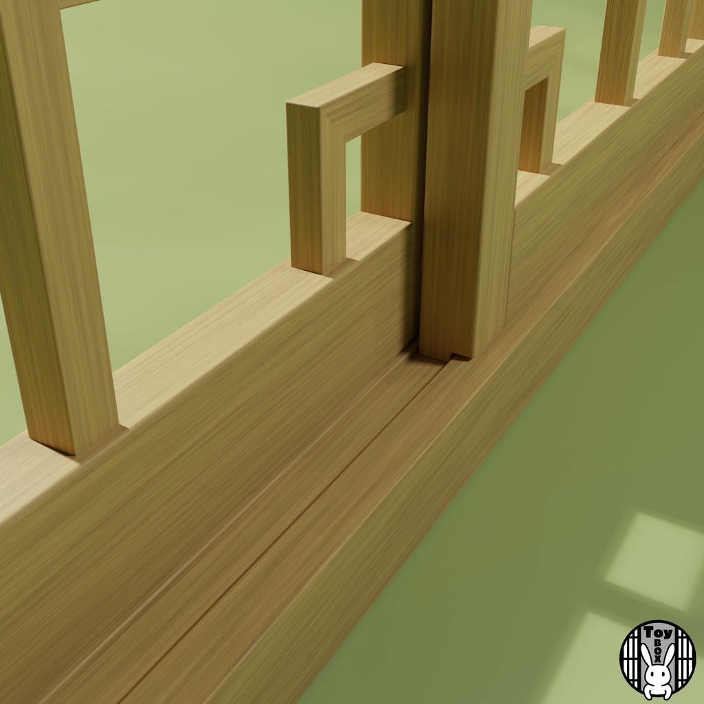 格子戸・田の字組