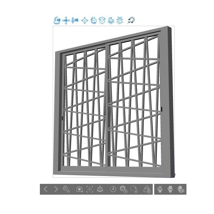 格子戸・松葉崩し