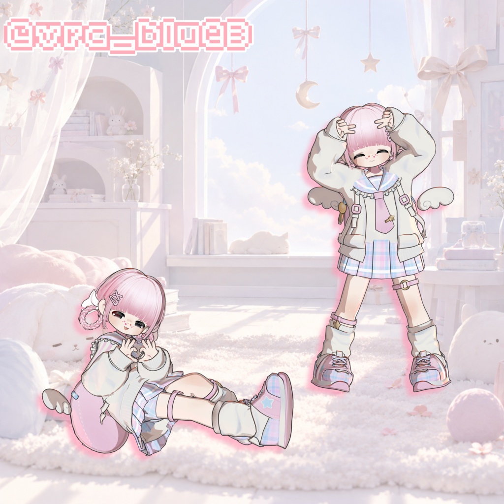まめふれんず可愛いポーズ集(全10種類)