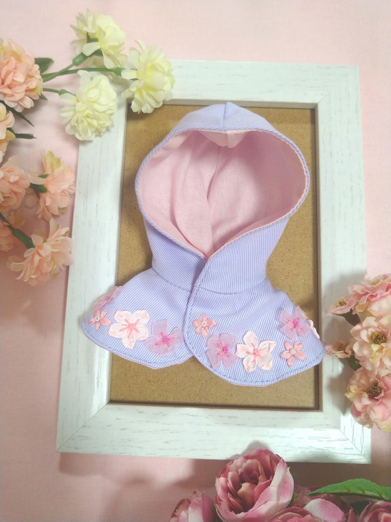 12センチぬい用 さくらケープ