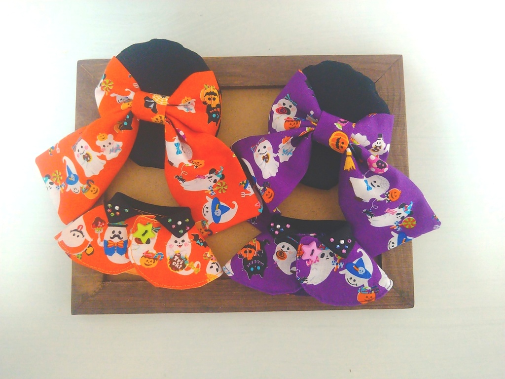 10〜12センチぬい用 ハロウィンケープ(帽子とセット)