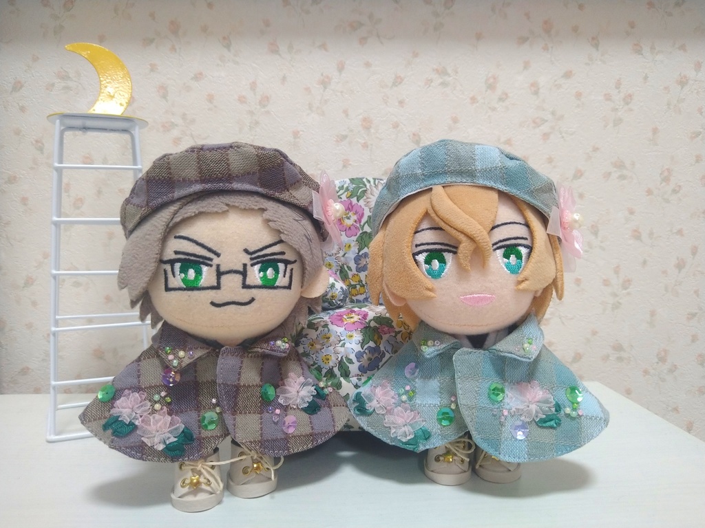 10〜12センチぬい用　睡蓮ケープセット