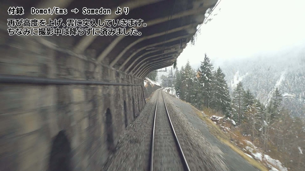 【新製品】前面展望 レーティッシュ鉄道アルブラ線