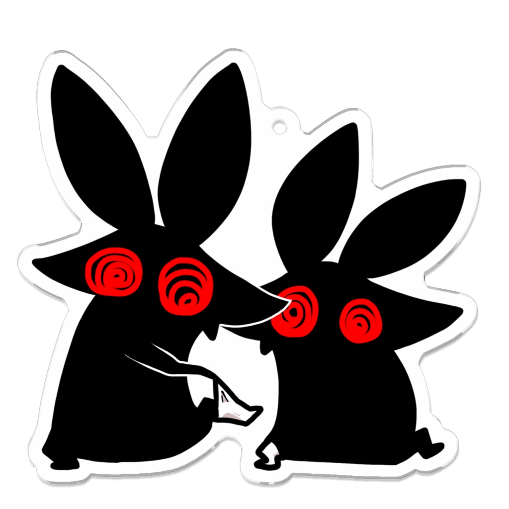 うさぎ星ネームド&区画長アクリルキーホルダー【コア区画個体】