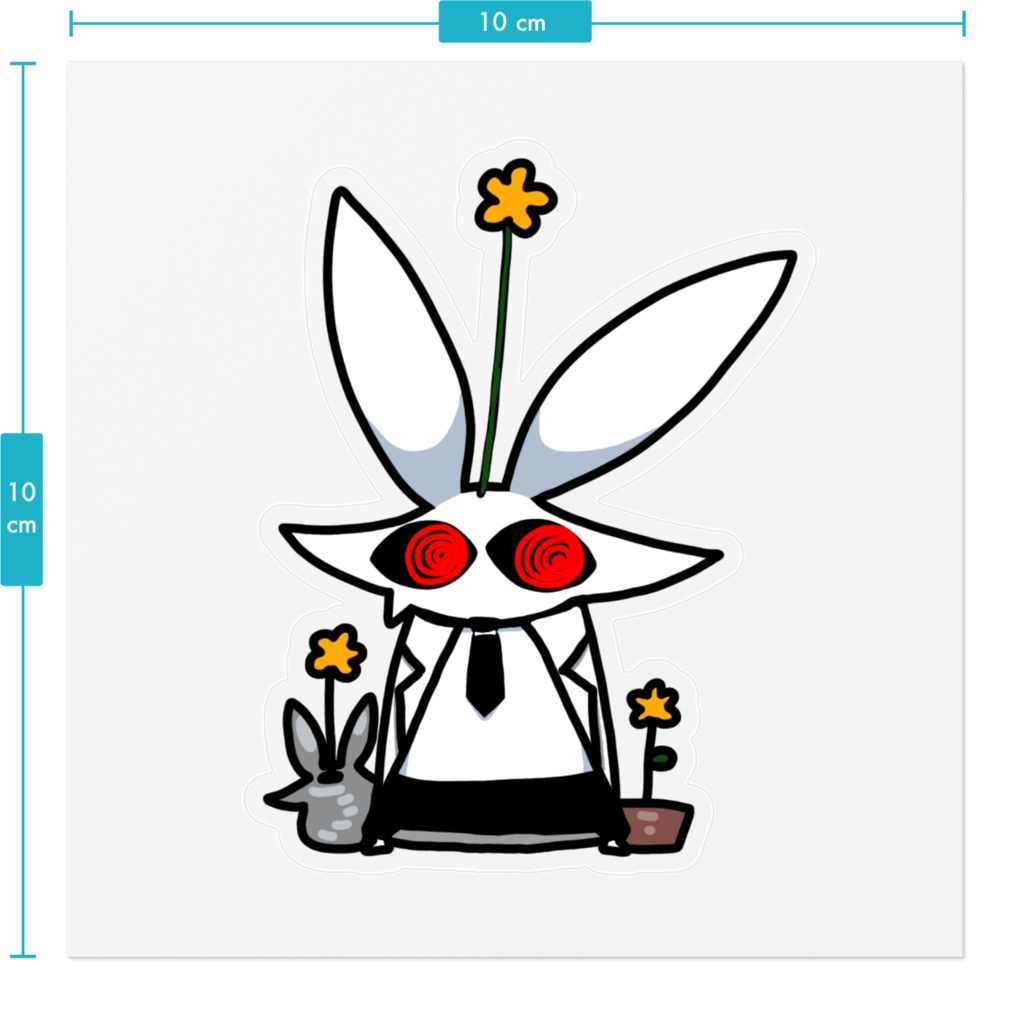 お花個体ステッカー