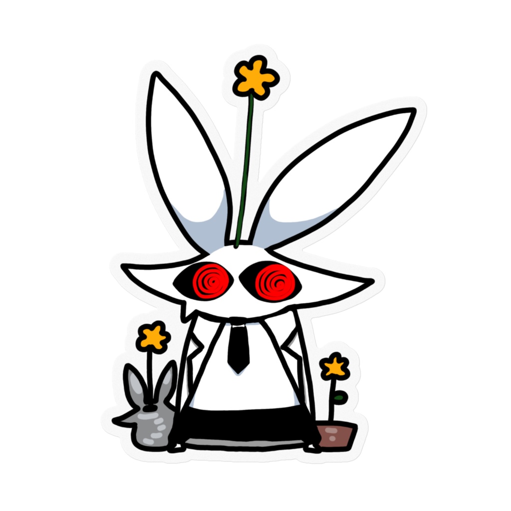 お花個体ステッカー