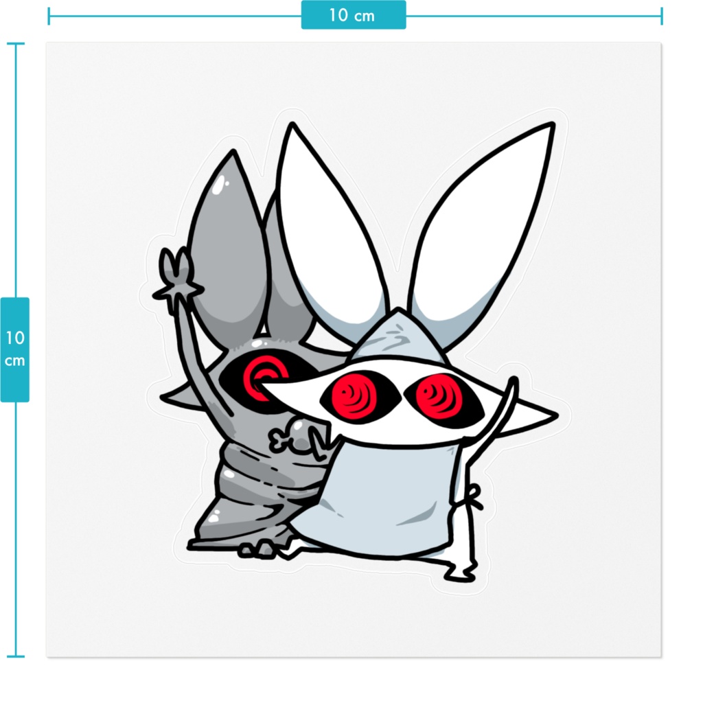 芸術区画長2ステッカー
