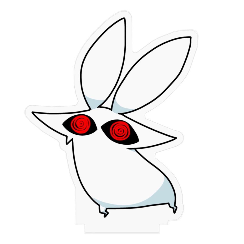 置けるかわいいうさぎさん