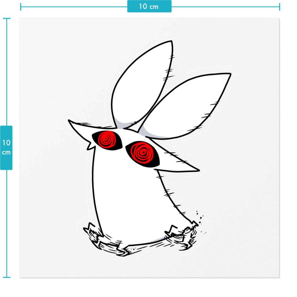 モヌモヌダッシュ【耐水ステッカー】