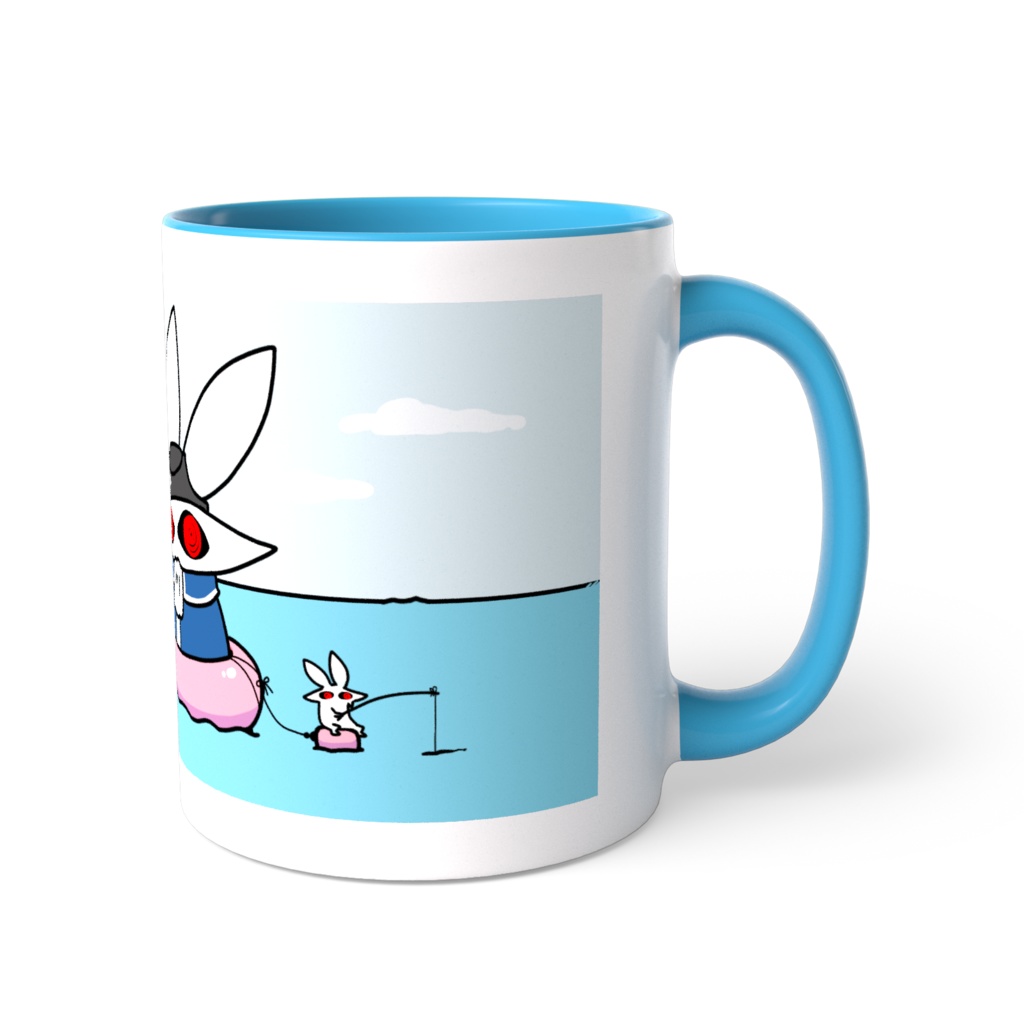 海洋区画長マグカップ