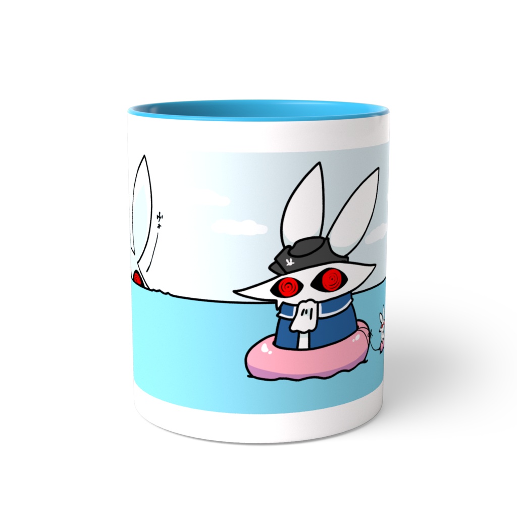 海洋区画長マグカップ