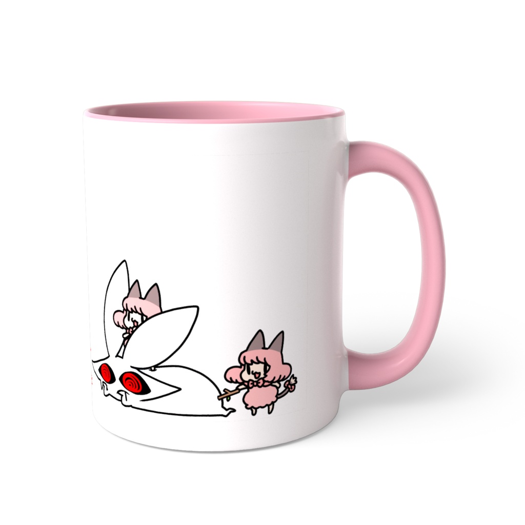 サモナー個体&地球親善大使「うさちん」とﾈｺﾁｬﾝマグカップ