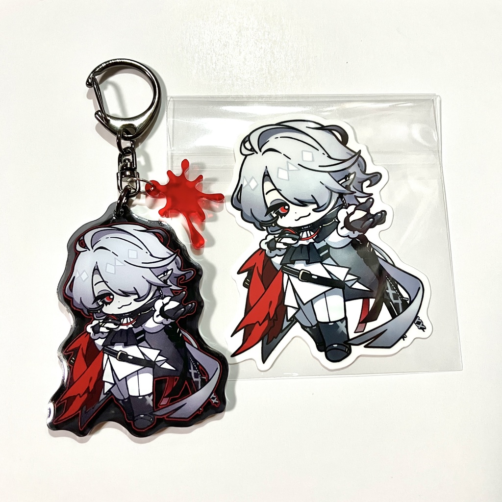 アクリルキーホルダー・ステッカーセット(ブラッドブルードの大君・ドゥカレ)