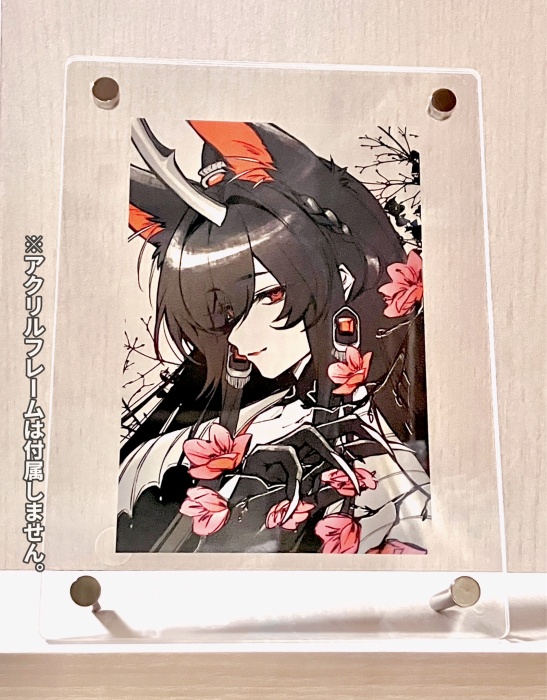 【睚】アクリルスタンド・クリアカード(2枚)セット