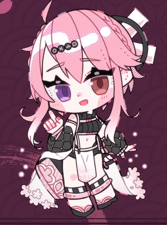 【数量限定】桜華創作衣装アクリルキーホルダー