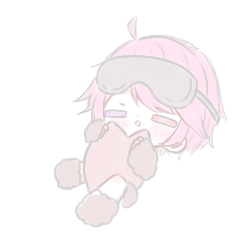 【限定10個】すやすや桜華アクリルキーホルダー