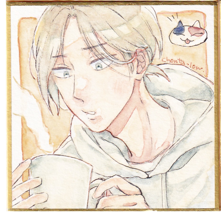 【原画】ミニ色紙