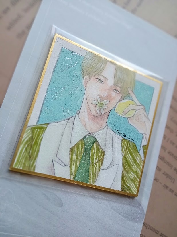 【原画】ミニ色紙