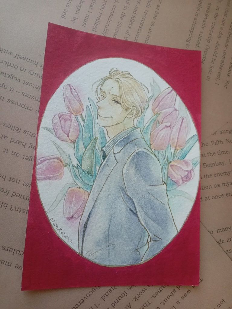 【原画】フレームレス作品*イケおじ展