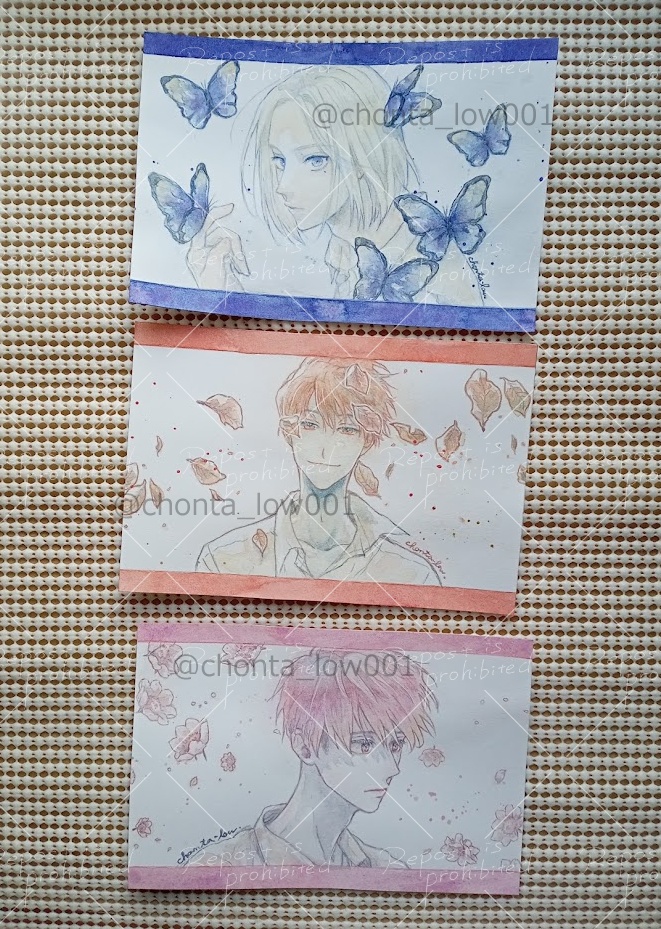 NEW【原画】「水彩の魔術師展3」作品