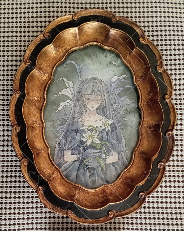 NEW【原画】「Dark and Gothic展2」作品