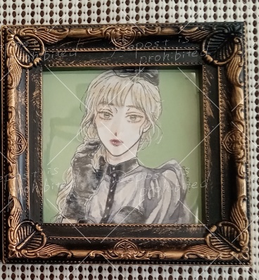 NEW【原画】「Dark and Gothic展2」作品