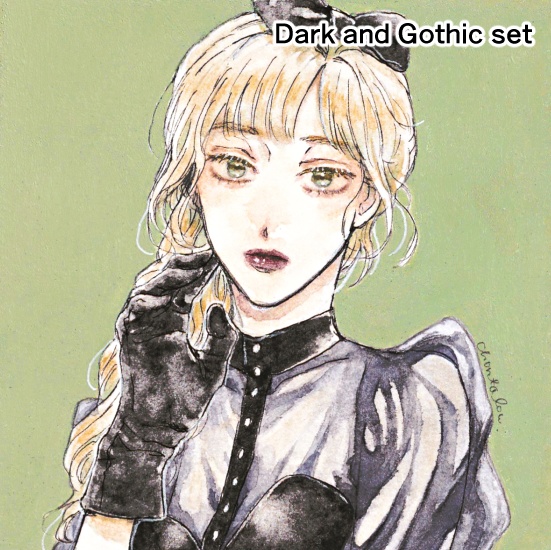 NEW【原画】「Dark and Gothic展2」作品