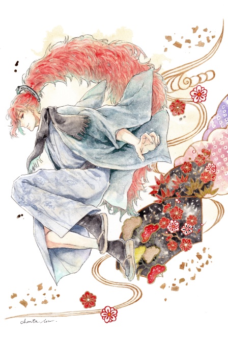 NEW【原画】｢八彩展｣作品(額装ありなし選べます)