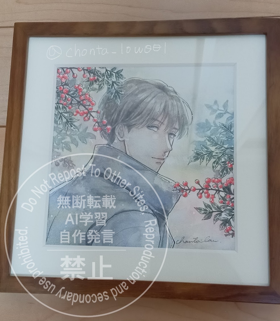 NEW【原画】「八彩展」小作品