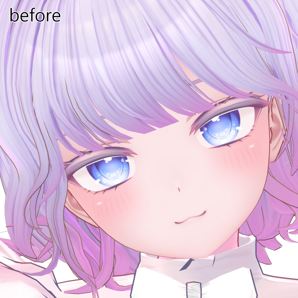 moe Underlash + makeup texture