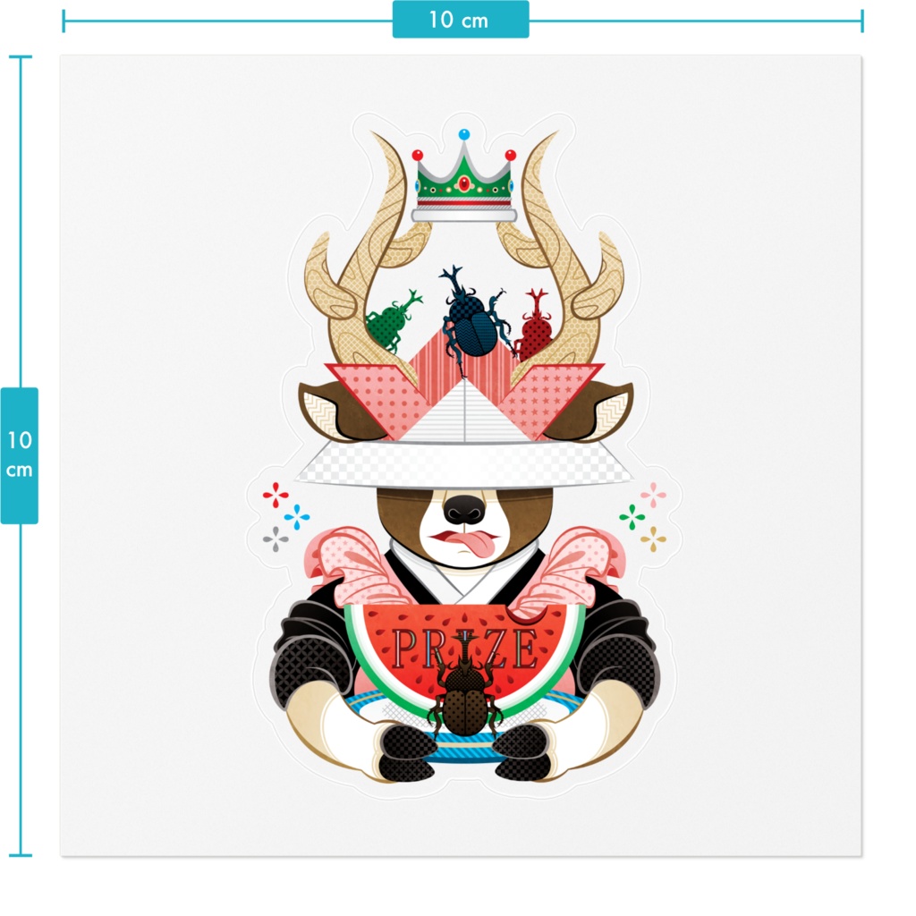 カブトムシと西瓜(リメイク)