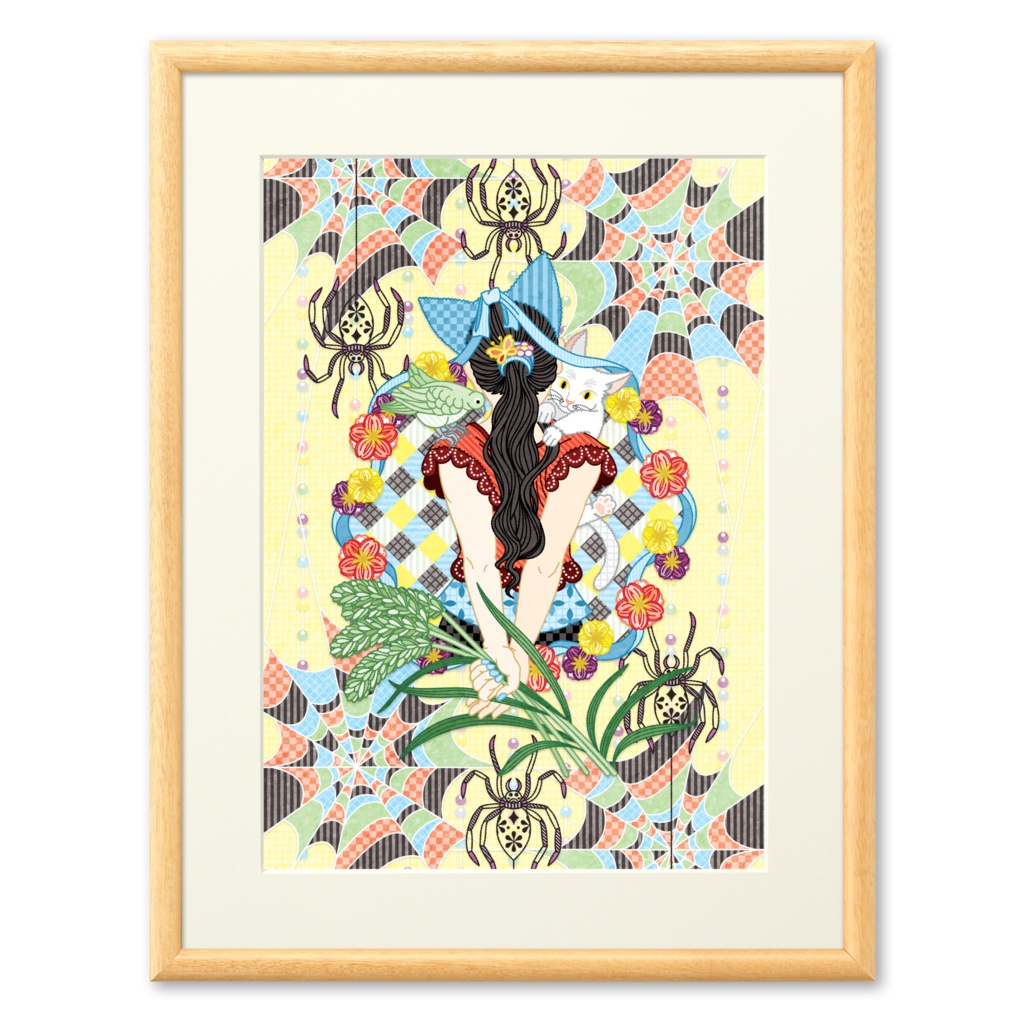 ポニーテールと猫耳