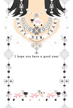 2015年未年完成年賀状テンプレート販売完成年賀状(テンプレート)全点セット ※23(普通16/写真フレーム7)点/はがきサイズ/300dpi/1748×1181ピクセル/PNG 1500円