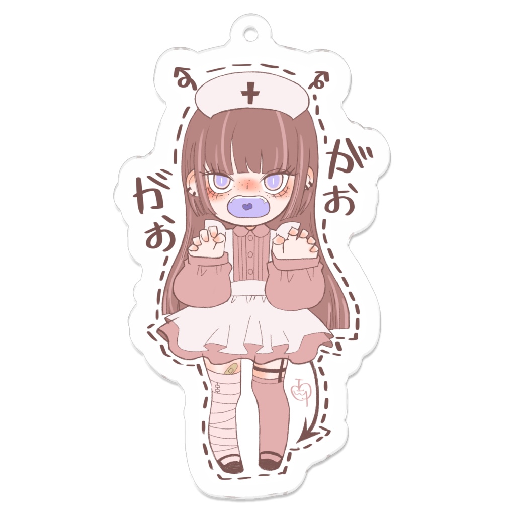 StrangeCircus アクリルキーホルダー 01 鴇浅葱(ときあさぎ)