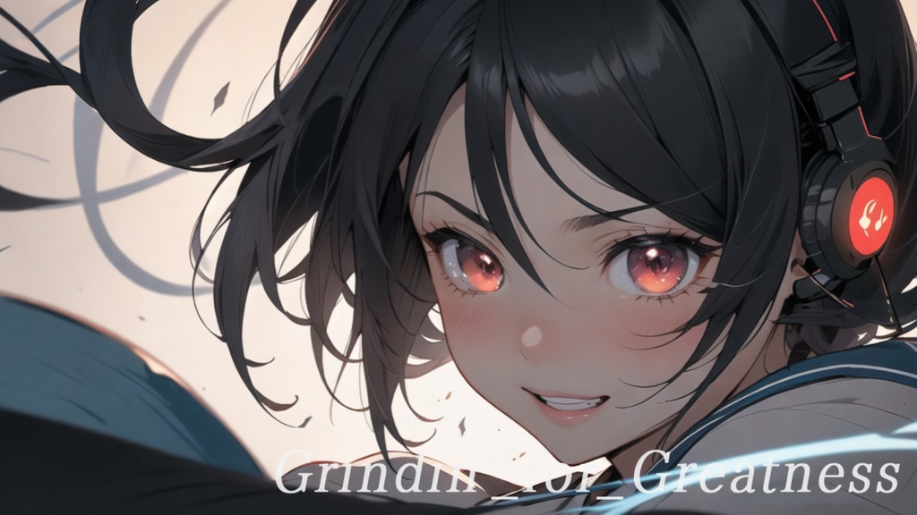 著作権フリーBGM「Grindin'_for _Greatness」アニソン風 / かっこいい / お洒落 / テンションが上がる / 歌あり