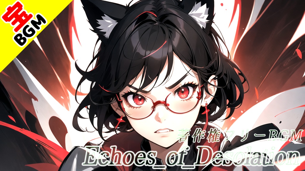 カッコいいオリジナル曲！作業や勉強の効率をアップさせる歌入り【著作権フリーBGM】として必聴！【Echoes of Desolation】