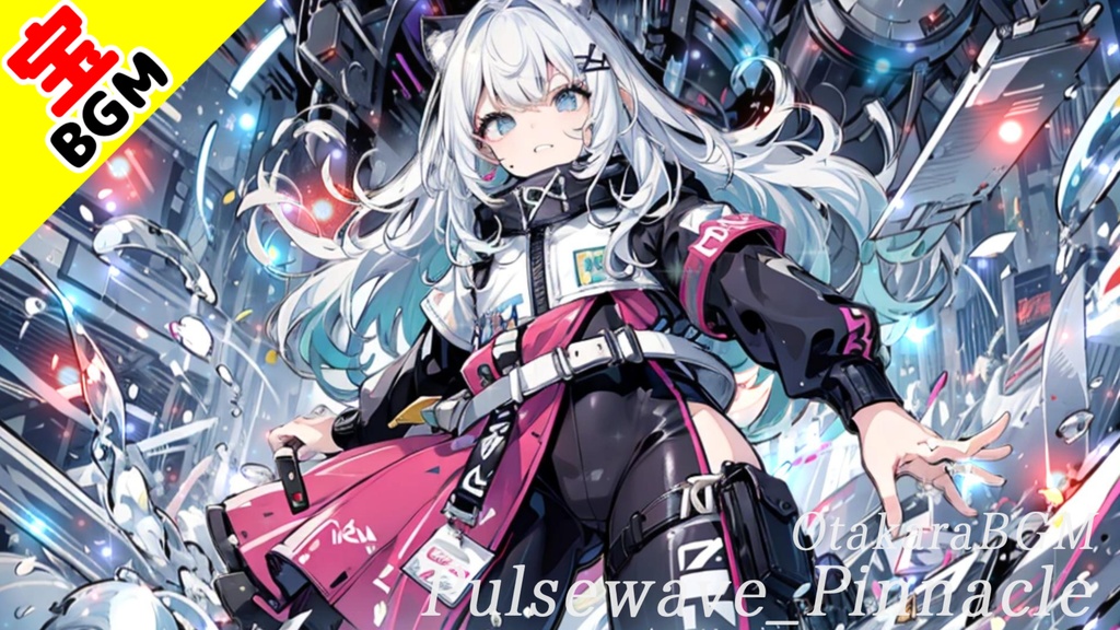 フリーBGM「Pulsewave Pinnacle」リザルト画面 / 勝利の決めポーズ / 戦闘終了 / かっこいい / 疾走感 / 戦闘素材 / EDM / ピアノ