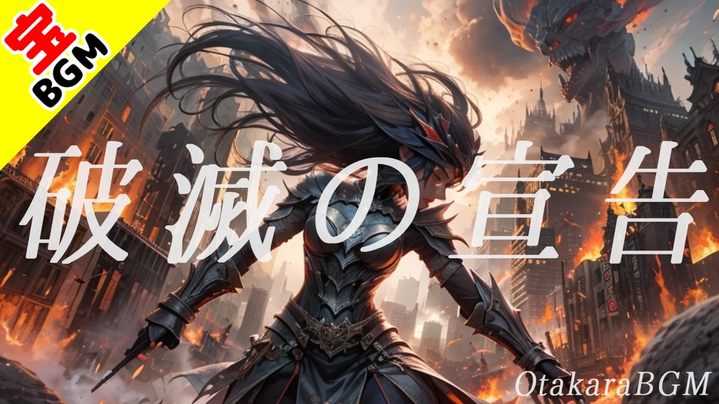 フリーBGM「破滅の宣告」絶対に勝てない相手が現れた時のBGM「破滅の宣告」【戦闘BGM・ラスボス・かっこいい・ダブステップ】
