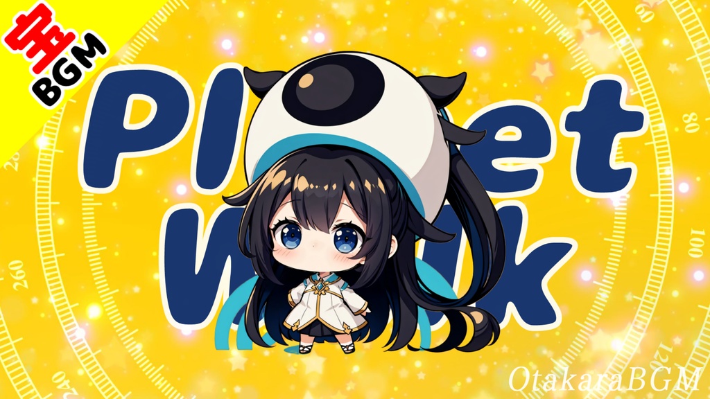 フリーBGM「Planet Walk」のんびりお散歩をする時に聴きたい曲【著作権フリー・楽しい・かわいい・転調】