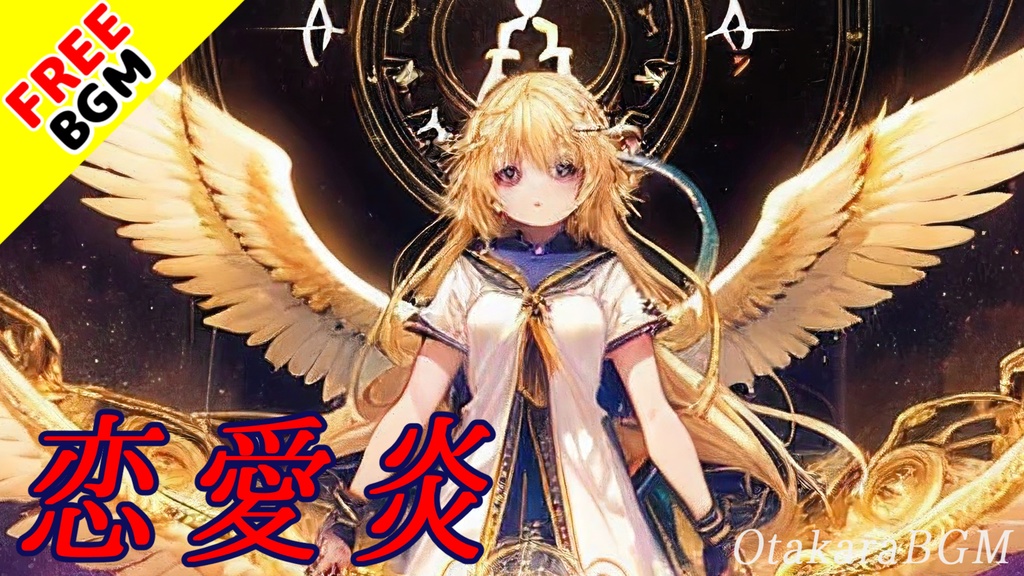 【著作権フリーBGM / 歌あり】恋愛炎【エモい / 女性ボーカル / ダーク / ポップ / アニソン風】