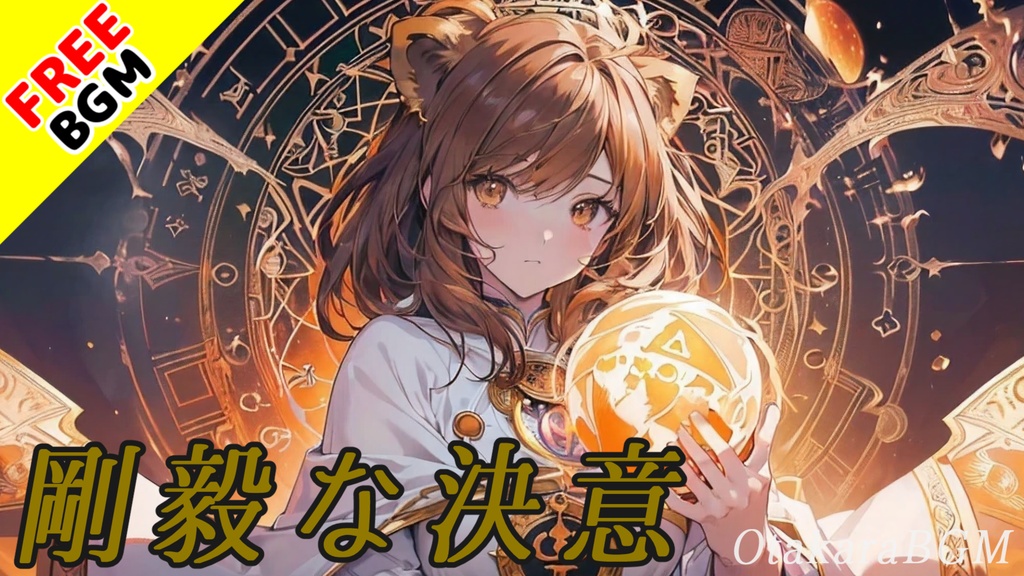 【著作権フリーBGM / 歌あり】剛毅な決意【疾走感 / 男性ボーカル / かっこいい / ロック / アニソン風 / アルカナ / アップテンポ】