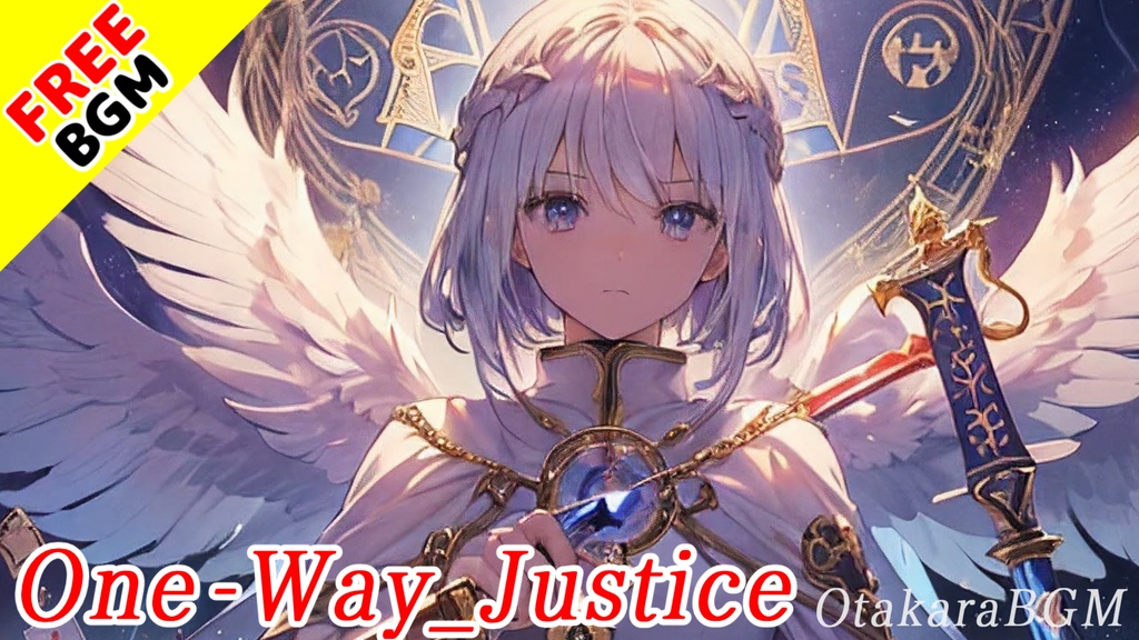 【著作権フリーBGM / 歌あり】One-Way Justice【かわいい / 女性ボーカル / ポップ / EDM / アニソン風 / アルカナ / アップテンポ】