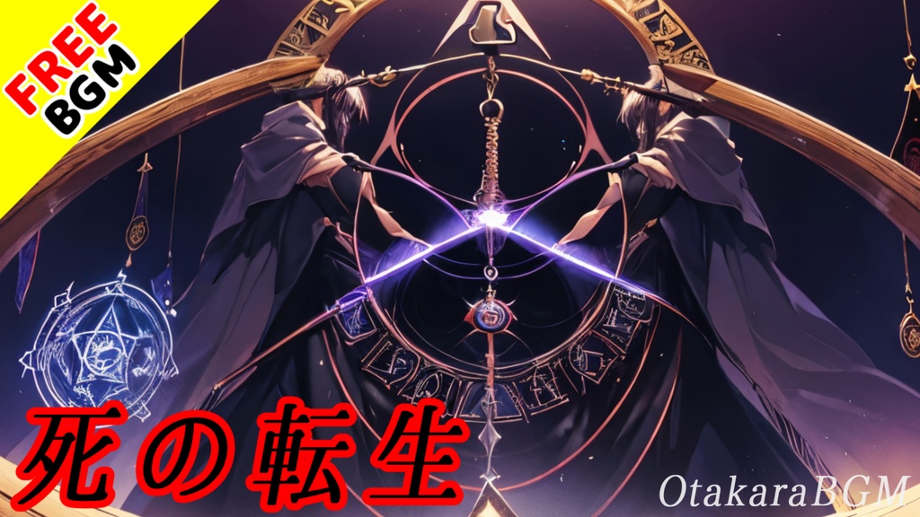 【著作権フリーBGM / 歌あり】死の転生【かっこいい / ロック / 女性ボーカル / アニソン風 / アルカナ / 戦闘】