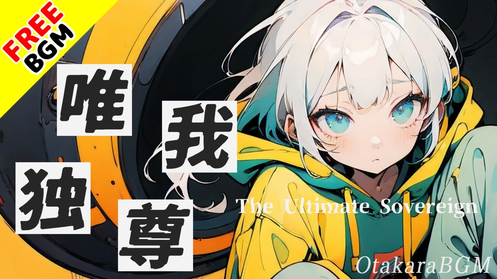 【フリーBGM / 歌あり】唯我独尊 - The Ultimate Sovereign【高速ラップ / かっこいい / アップテンポ / 疾走感 / 人気 / 戦闘曲 / 爽快感 / ポップ】